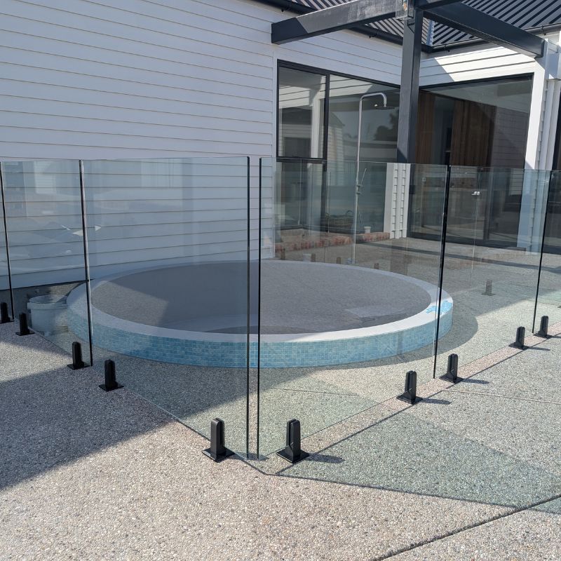 Glass poool Pool Fences
